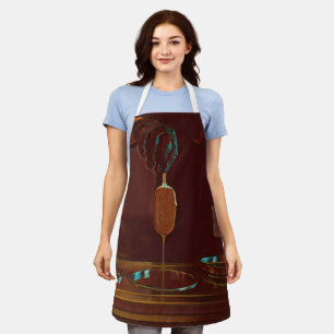 I love ice cream popsicle apron