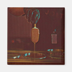 I love ice cream popsicle magnet