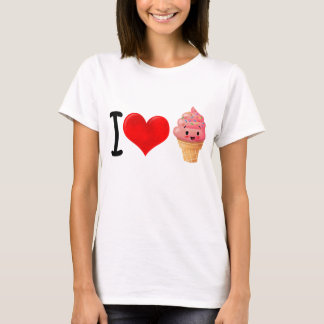 I Love Ice Cream T-Shirt