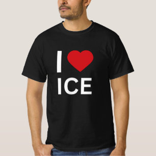 I Love ICE Tee Patriotic MAGA Conservative 