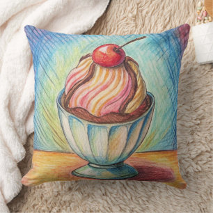 I love Icecream designer cushion