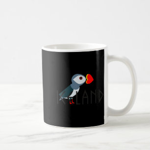 I Love Iceland Puffin Icelandic Gift  Coffee Mug