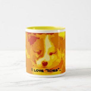 I love "Icies"... Two-Tone Coffee Mug