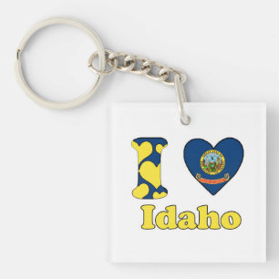 I love Idaho Key Ring