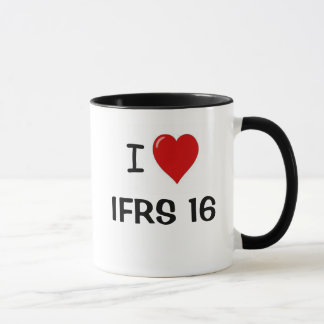 I Love IFRS 16 - I Heart IFRS16 Mug