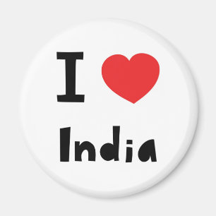 I love India Magnet
