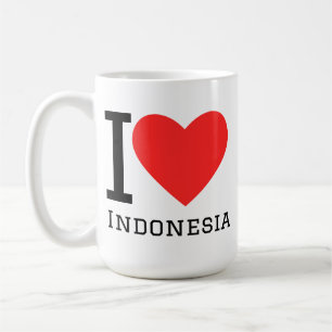 I love Indonesia Coffee Mug
