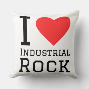 I love industrial rock cushion