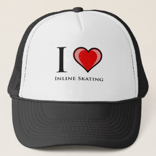I Love Inline Skating Trucker Hat