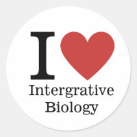 I ❤️ Love Integrative Biology STICKER