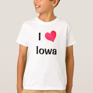 I Love Iowa T-Shirt