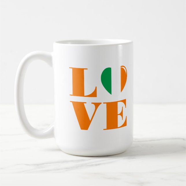 I love Ireland Coffee Mug (Left)