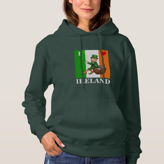 I Love Ireland Hoodie