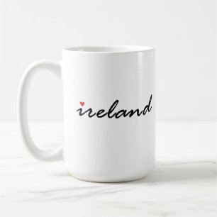 I love Ireland Irish Coffee Mug