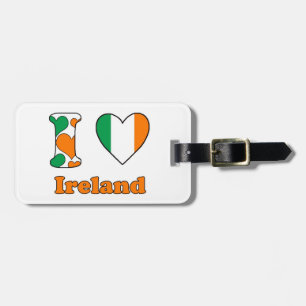 I love Ireland Luggage Tag