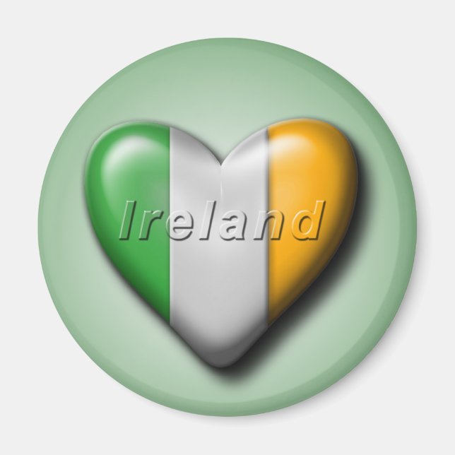 I Love Ireland Magnet (Front)