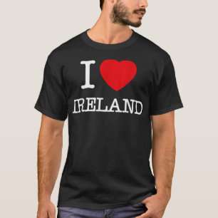 I Love Ireland Novelty Graphic Tees & Cool Irish D