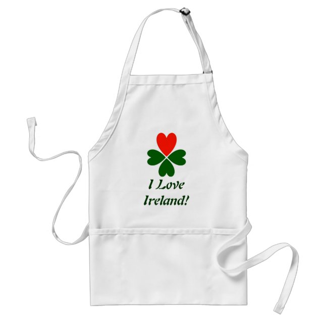 I Love Ireland Standard Apron (Front)