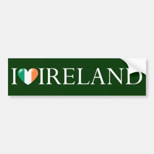 "I love Ireland" sticker