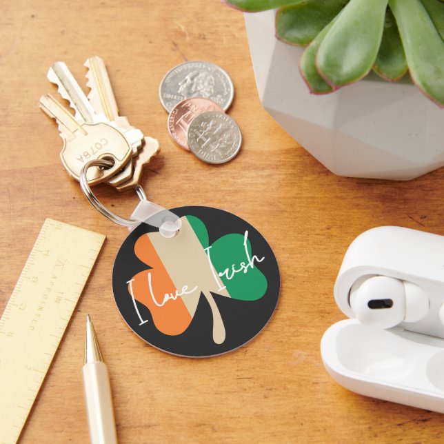 I love Irish! Key Ring (Desk)