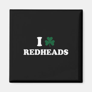 I Love Irish Redheads Boys Magnet