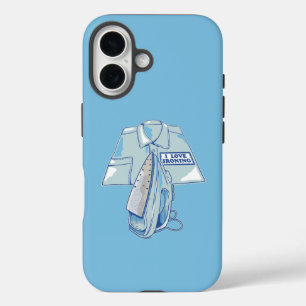 I love ironing funny iron iPhone 16 case