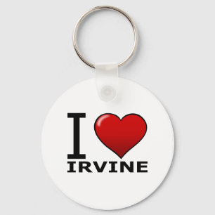 I LOVE IRVINE,CA - CALIFORNIA KEY RING