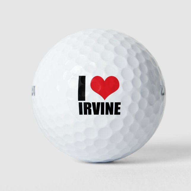 I love Irvine Golf Balls (Front)