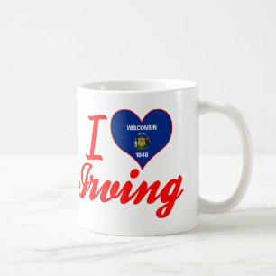 I Love Irving, Wisconsin Coffee Mug