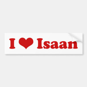 I Love Isaan Bumper Sticker