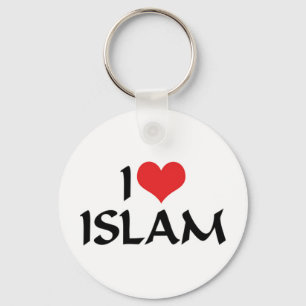 I Love Islam Keychain