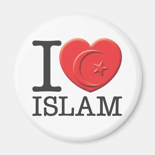 I Love Islam Magnet (Front)