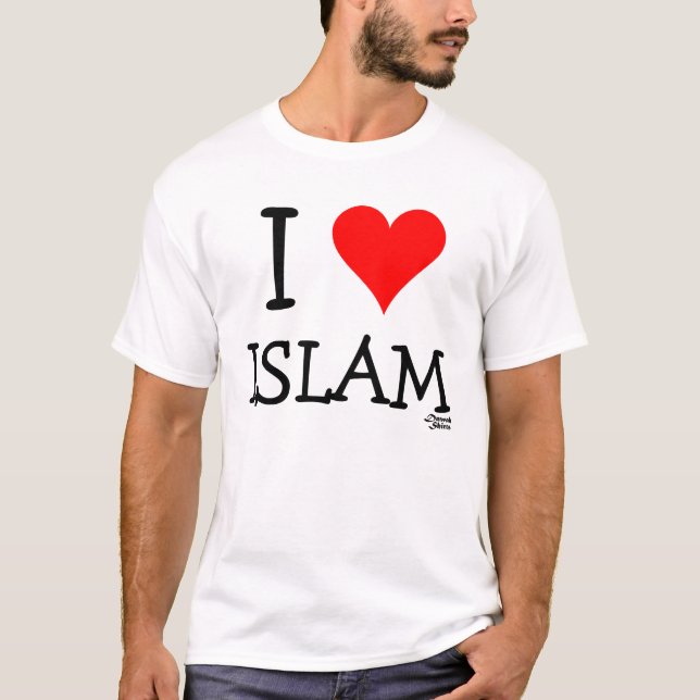 I Love Islam T-Shirt (Front)