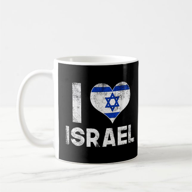 I Love Israel  Coffee Mug (Left)
