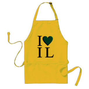 I Love Israel Standard Apron