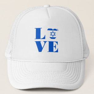 I love Israel Trucker Hat