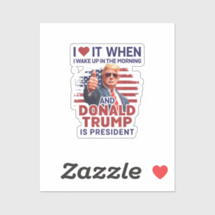 I Love It When I Wake Up And Trump Is President Fu
