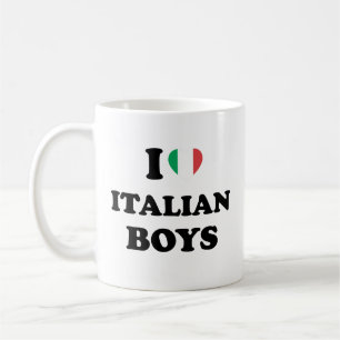 I Love Italian Boys Coffee Mug