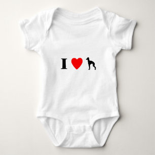 I Love Italian Greyhounds Baby Creeper