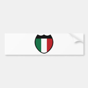 I Love Italy Bumper Sticker