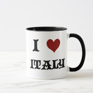 I Love Italy Coffee Mug