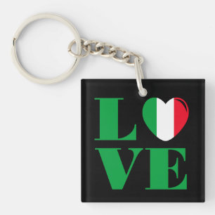 I love Italy Key Ring