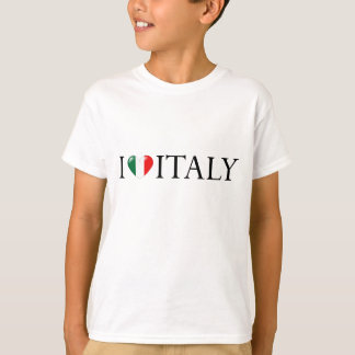 "I love Italy" kids shirt