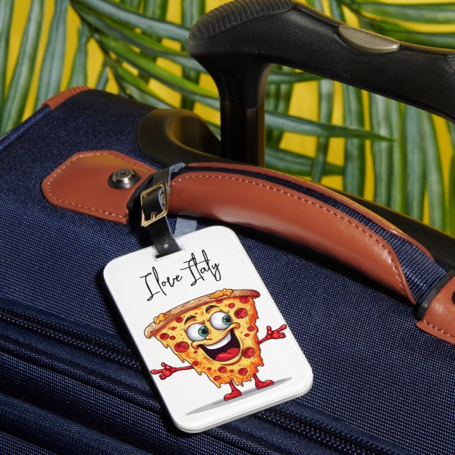 I love Italy Luggage Tag (Front Insitu 1)