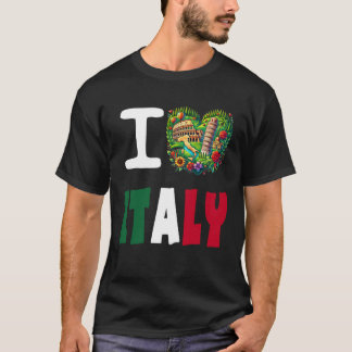 I Love Italy  T-Shirt