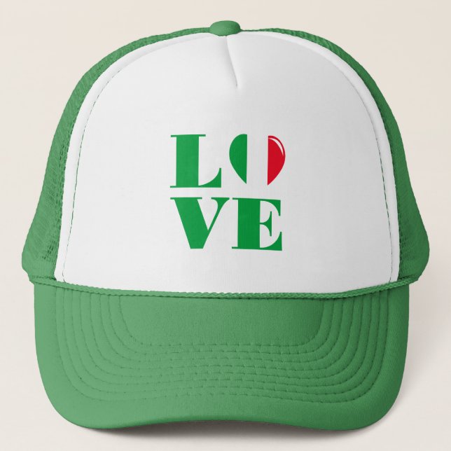 I love Italy Trucker Hat (Front)