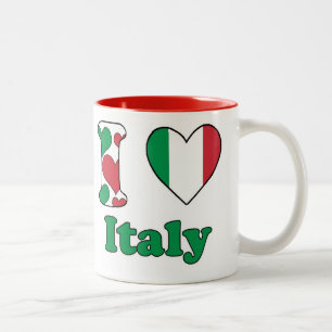 I love Italy Two-Tone Coffee Mug