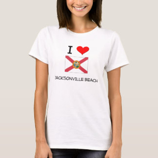 I Love JACKSONVILLE BEACH Florida T-Shirt