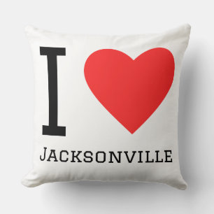 I love Jacksonville Cushion
