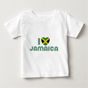 I Love Jamaica Baby T-Shirt